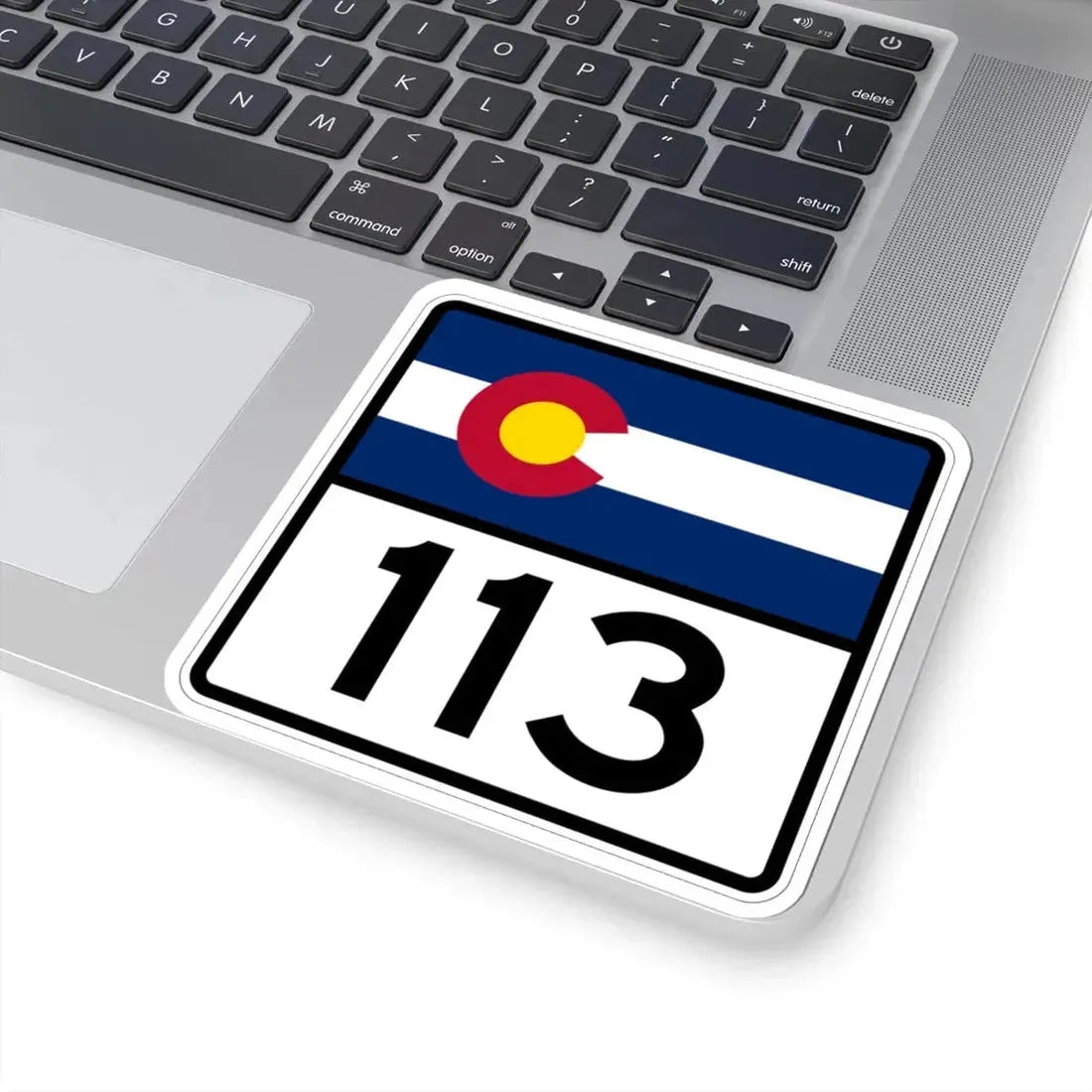 Colorado 113 (Colorado) (Road Sign) STICKER Vinyl Kiss-Cut Decal - The Sticker Space