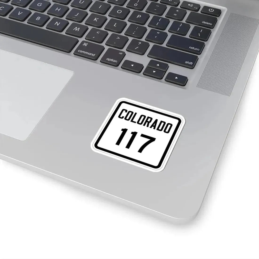 Colorado 117 1946 (Colorado) (Road Sign) STICKER Vinyl Kiss-Cut Decal - The Sticker Space