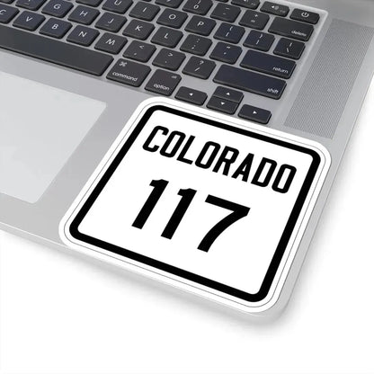 Colorado 117 1946 (Colorado) (Road Sign) STICKER Vinyl Kiss-Cut Decal - The Sticker Space