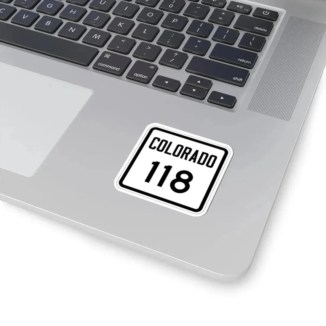 Colorado 118 1946 (Colorado) (Road Sign) STICKER Vinyl Kiss-Cut Decal - The Sticker Space
