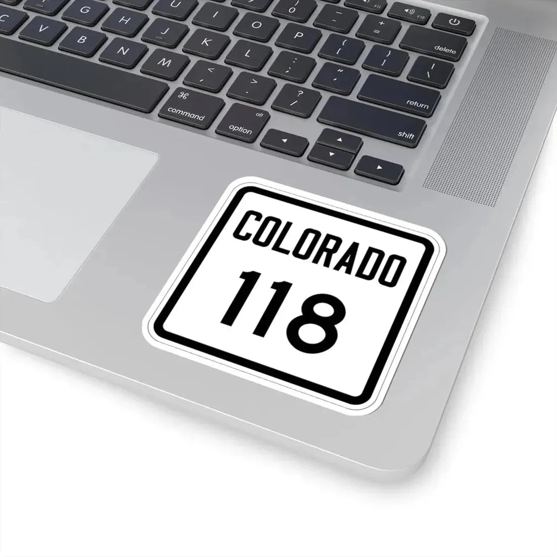 Colorado 118 1946 (Colorado) (Road Sign) STICKER Vinyl Kiss-Cut Decal - The Sticker Space