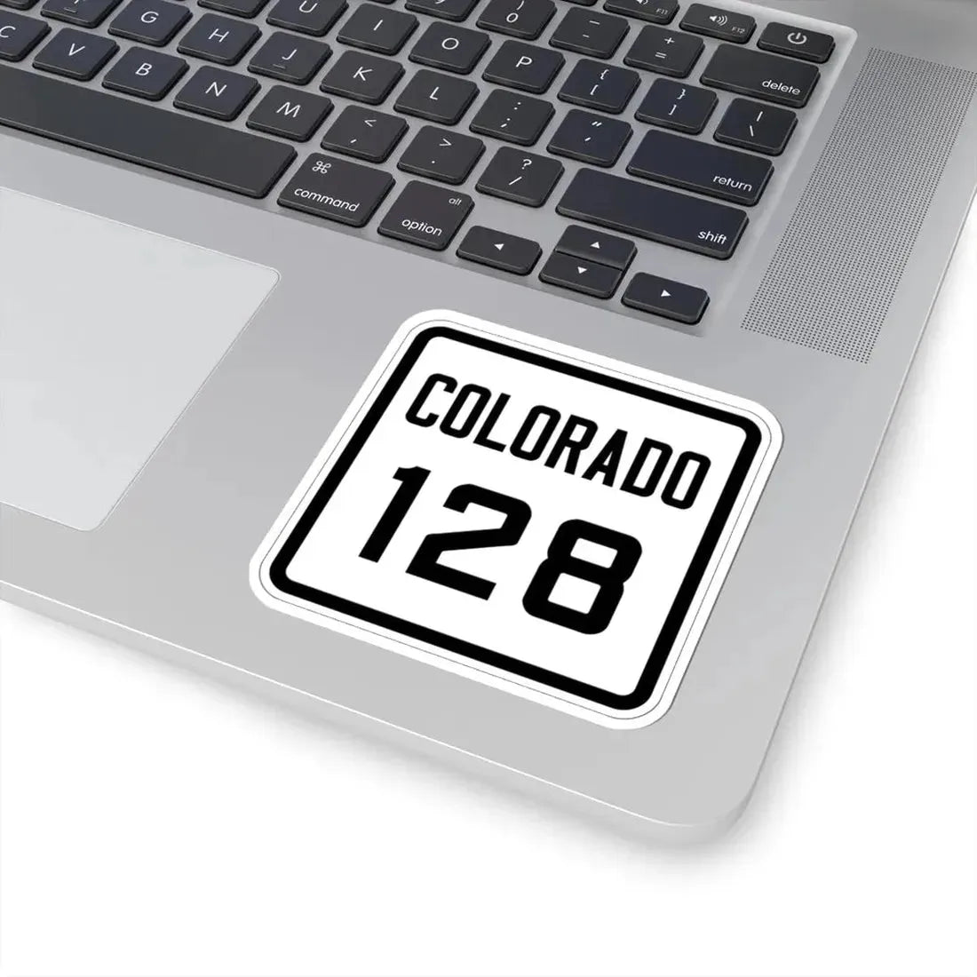 Colorado 128 1926 (Colorado) (Road Sign) STICKER Vinyl Kiss-Cut Decal - The Sticker Space