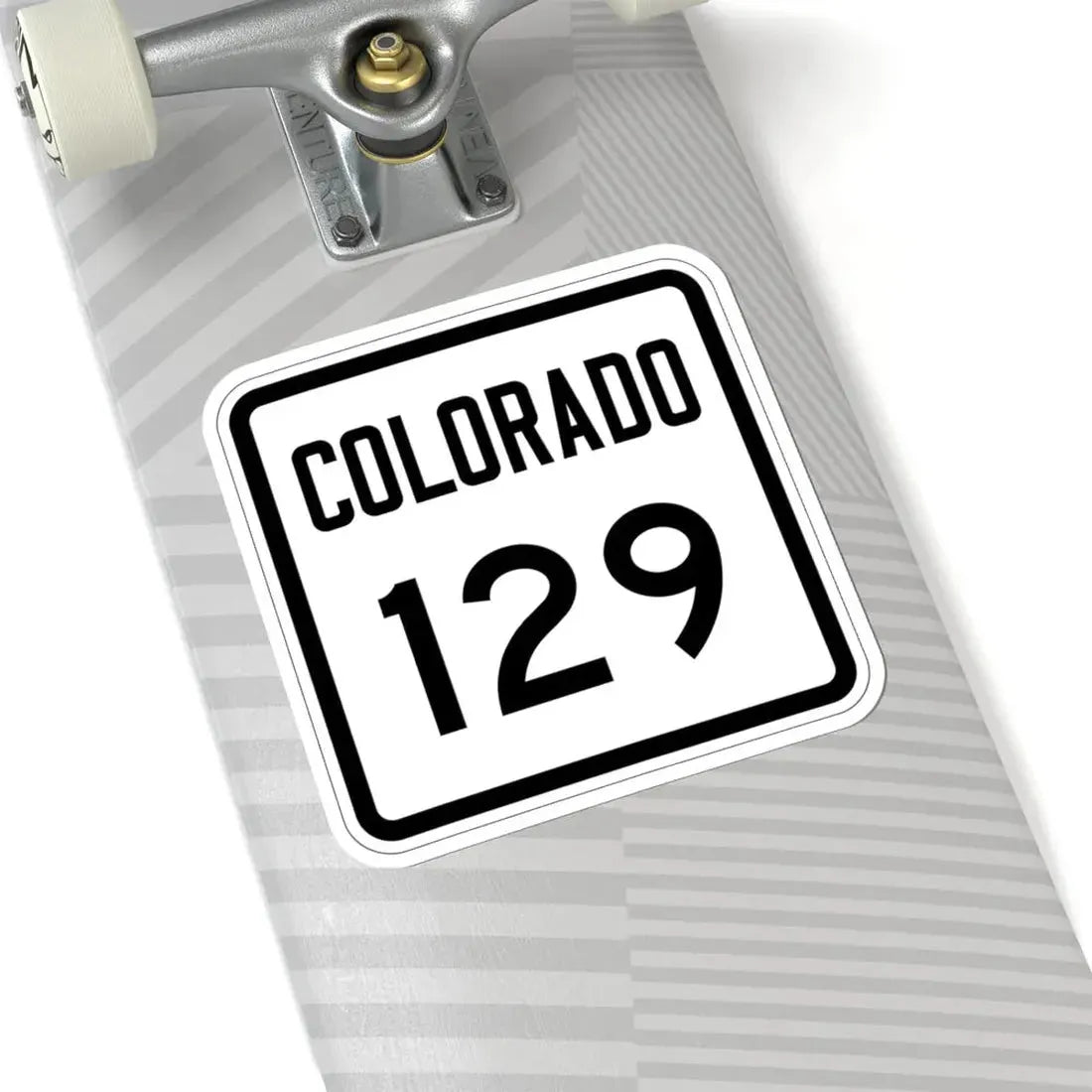 Colorado 129 1946 (Colorado) (Road Sign) STICKER Vinyl Kiss-Cut Decal - The Sticker Space