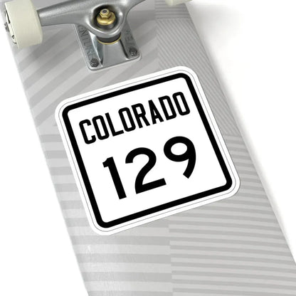 Colorado 129 1946 (Colorado) (Road Sign) STICKER Vinyl Kiss-Cut Decal - The Sticker Space