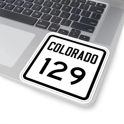 Colorado 129 1946 (Colorado) (Road Sign) STICKER Vinyl Kiss-Cut Decal - The Sticker Space