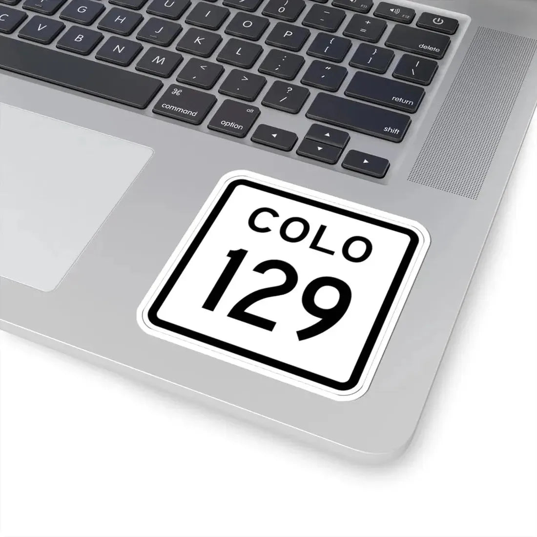 Colorado 129 1952 (Colorado) (Road Sign) STICKER Vinyl Kiss-Cut Decal - The Sticker Space