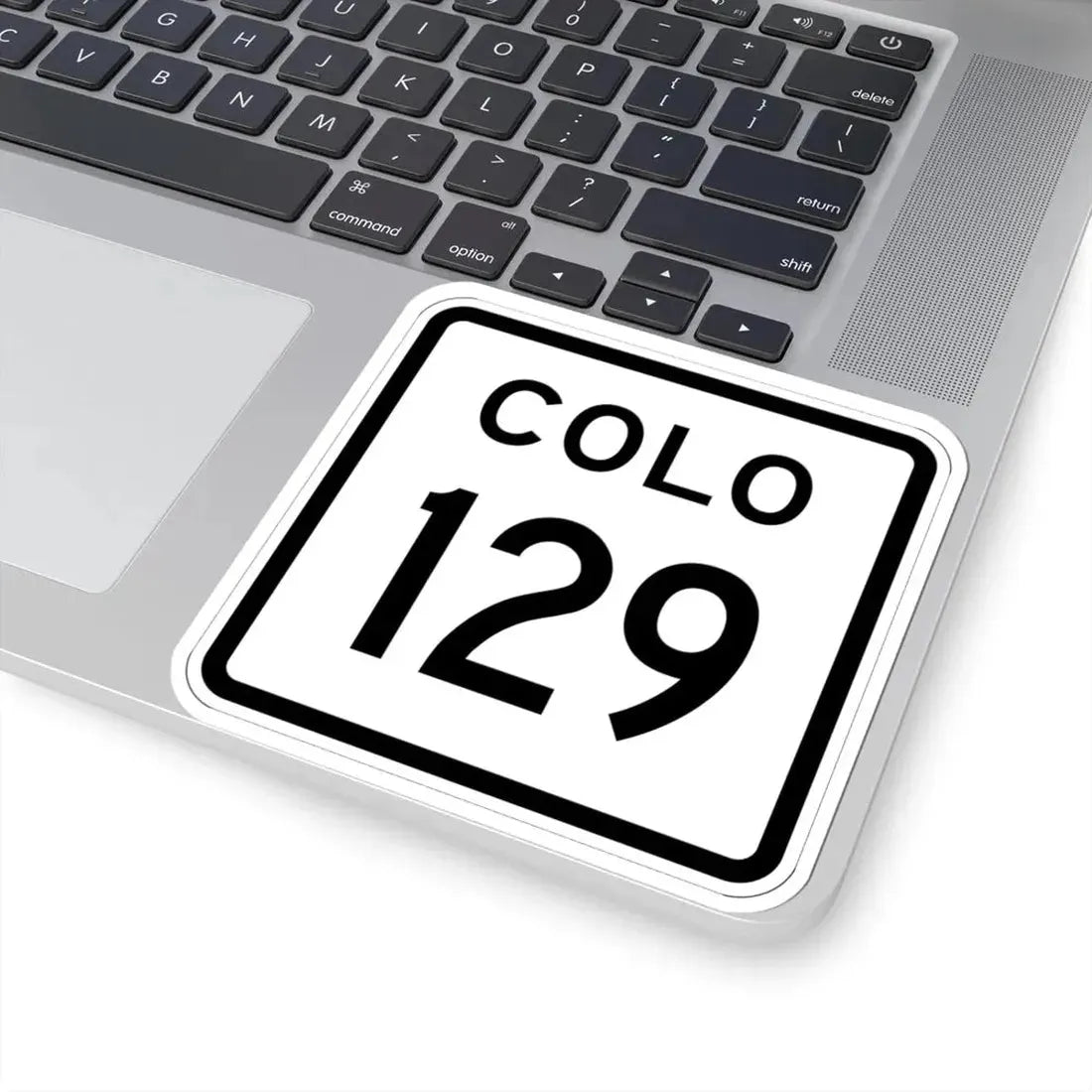 Colorado 129 1952 (Colorado) (Road Sign) STICKER Vinyl Kiss-Cut Decal - The Sticker Space