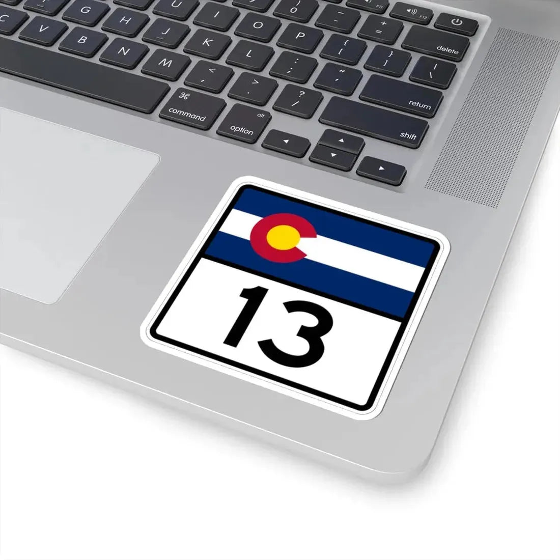 Colorado 13 (Colorado) (Road Sign) STICKER Vinyl Kiss-Cut Decal - The Sticker Space