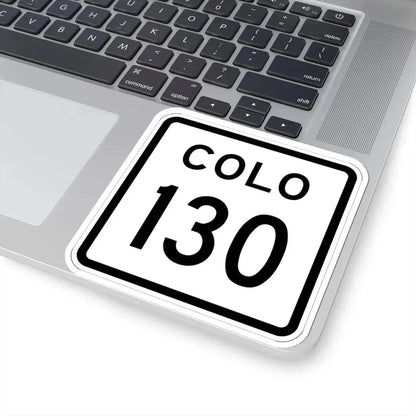 Colorado 130 1952 (Colorado) (Road Sign) STICKER Vinyl Kiss-Cut Decal - The Sticker Space
