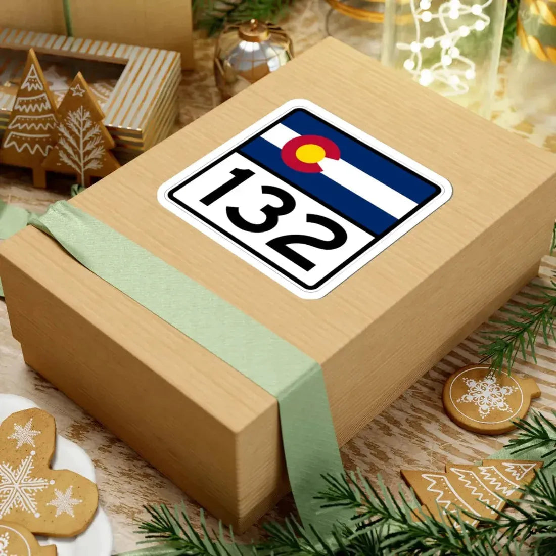 Colorado 132 (Colorado) (Road Sign) STICKER Vinyl Kiss-Cut Decal - The Sticker Space