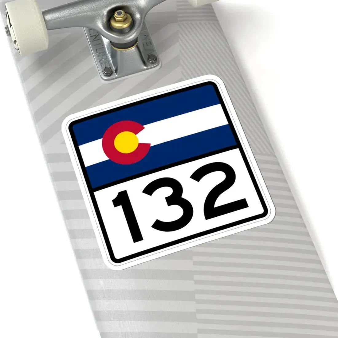 Colorado 132 (Colorado) (Road Sign) STICKER Vinyl Kiss-Cut Decal - The Sticker Space