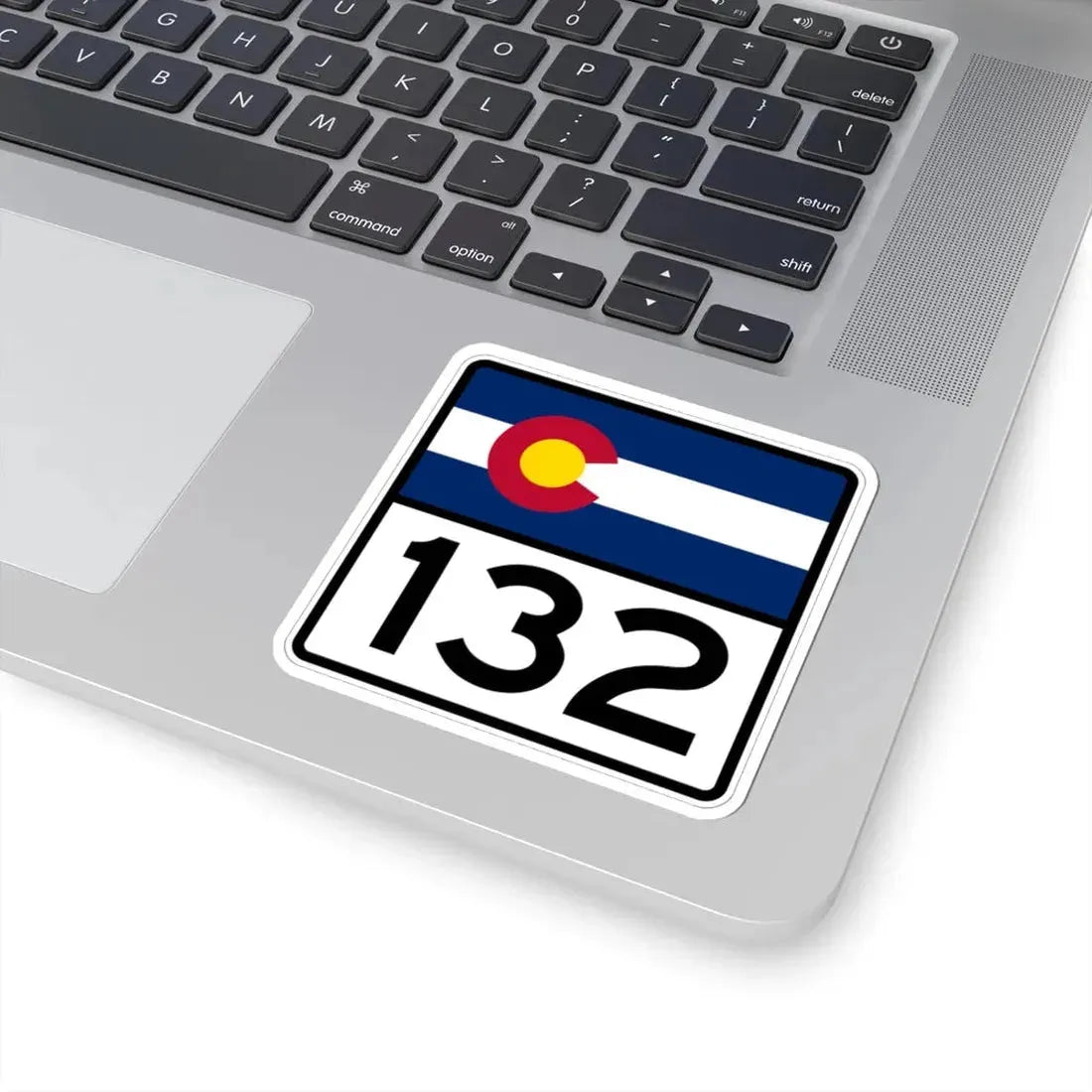 Colorado 132 (Colorado) (Road Sign) STICKER Vinyl Kiss-Cut Decal - The Sticker Space