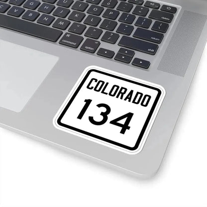 Colorado 134 1946 (Colorado) (Road Sign) STICKER Vinyl Kiss-Cut Decal - The Sticker Space