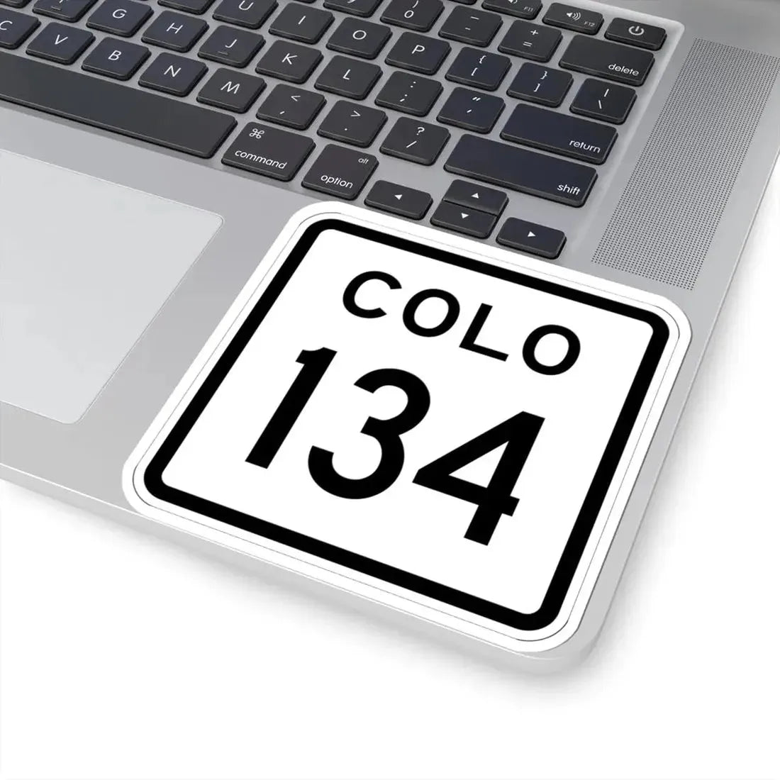 Colorado 134 1952 (Colorado) (Road Sign) STICKER Vinyl Kiss-Cut Decal - The Sticker Space