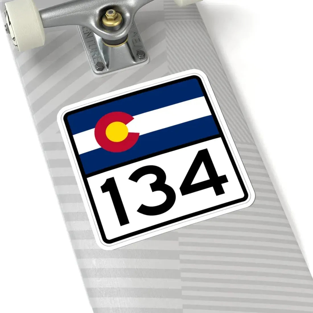 Colorado 134 (Colorado) (Road Sign) STICKER Vinyl Kiss-Cut Decal - The Sticker Space
