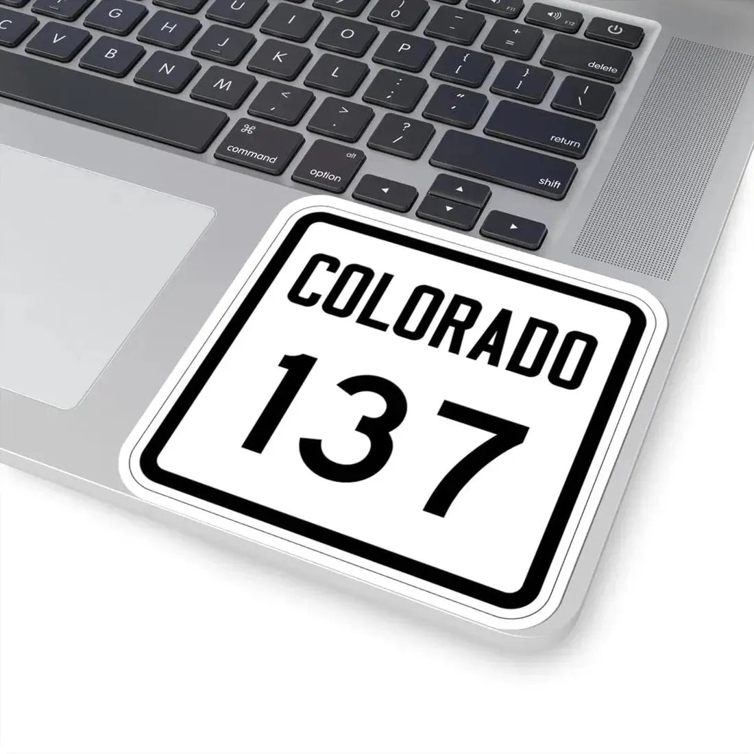 Colorado 137 1946 (Colorado) (Road Sign) STICKER Vinyl Kiss-Cut Decal - The Sticker Space