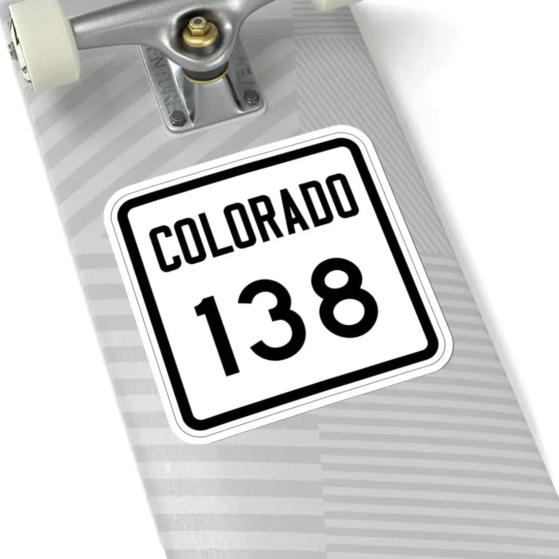 Colorado 138 1946 (Colorado) (Road Sign) STICKER Vinyl Kiss-Cut Decal - The Sticker Space