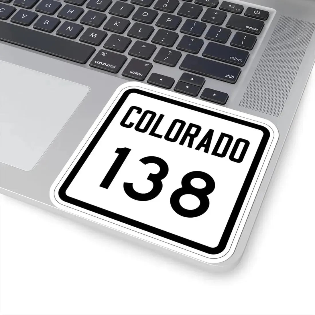 Colorado 138 1946 (Colorado) (Road Sign) STICKER Vinyl Kiss-Cut Decal - The Sticker Space