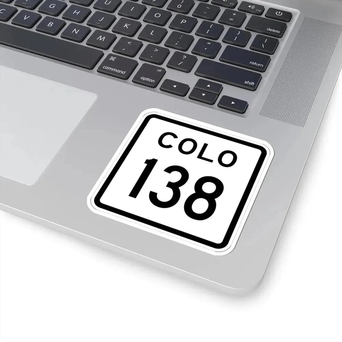 Colorado 138 1952 (Colorado) (Road Sign) STICKER Vinyl Kiss-Cut Decal - The Sticker Space