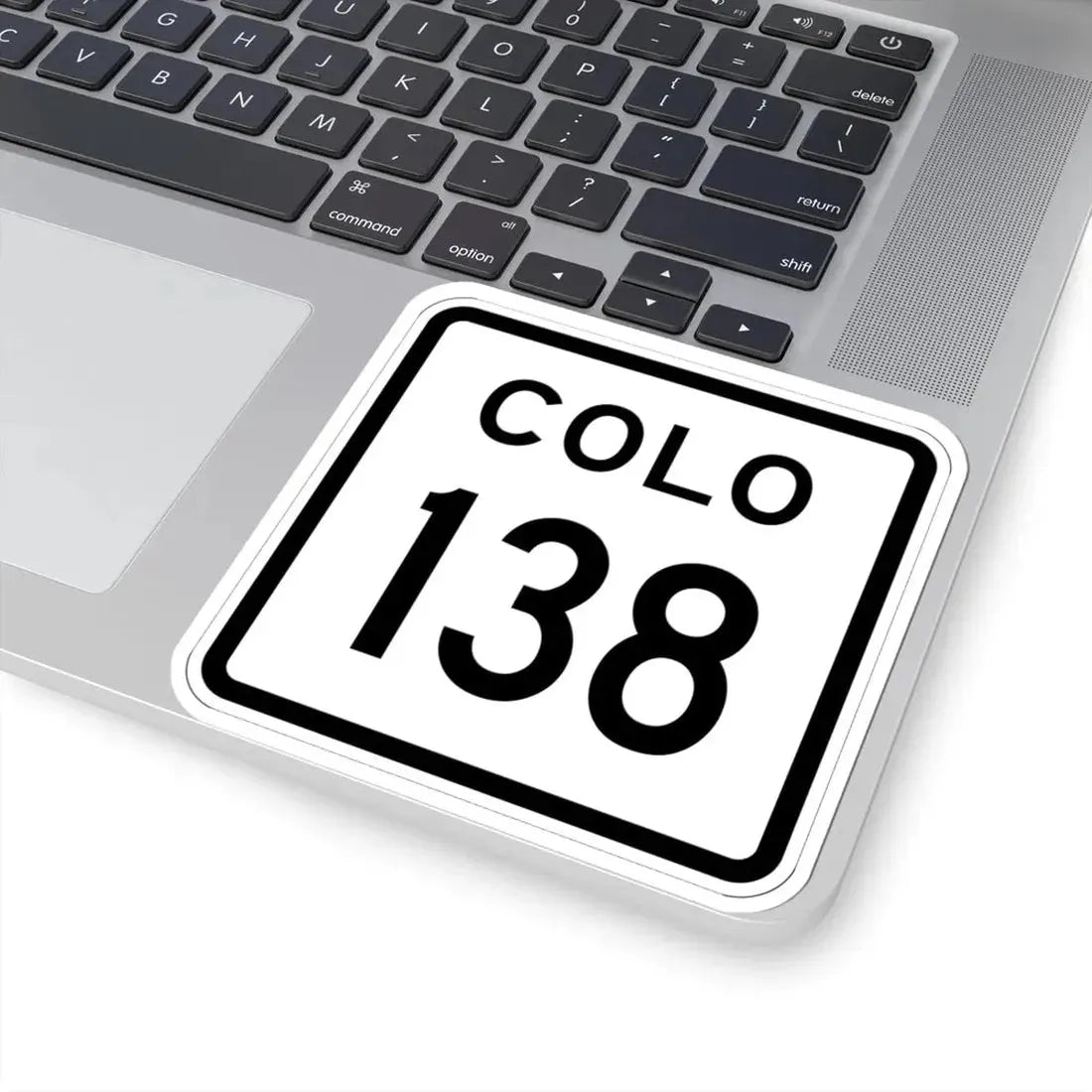 Colorado 138 1952 (Colorado) (Road Sign) STICKER Vinyl Kiss-Cut Decal - The Sticker Space