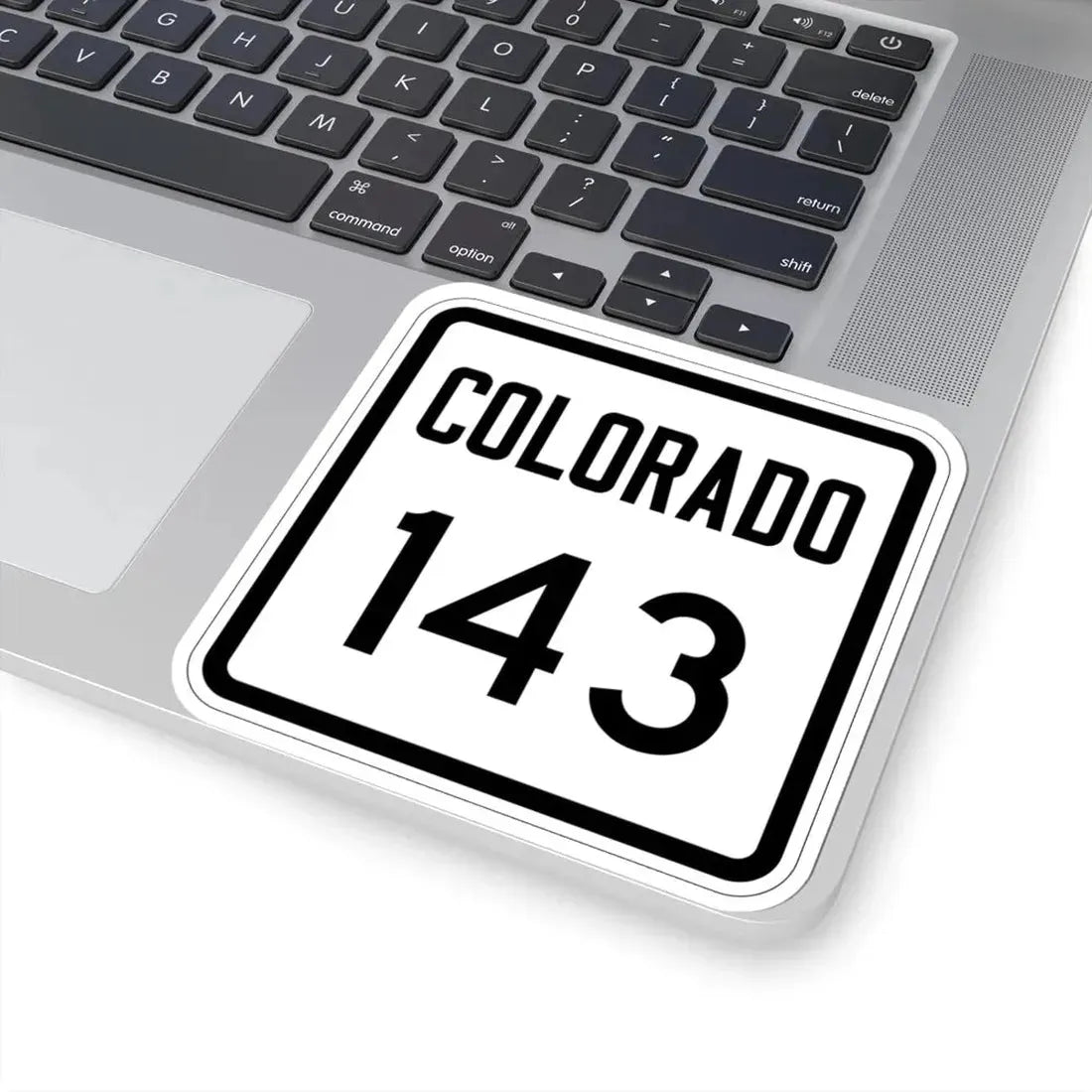 Colorado 143 1946 (Colorado) (Road Sign) STICKER Vinyl Kiss-Cut Decal - The Sticker Space