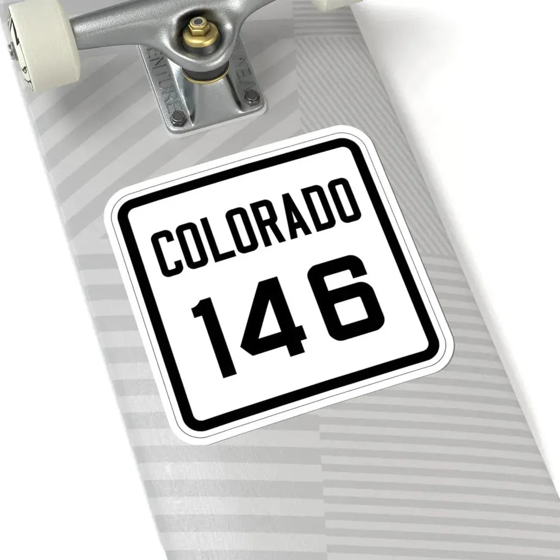 Colorado 146 1926 (Colorado) (Road Sign) STICKER Vinyl Kiss-Cut Decal - The Sticker Space