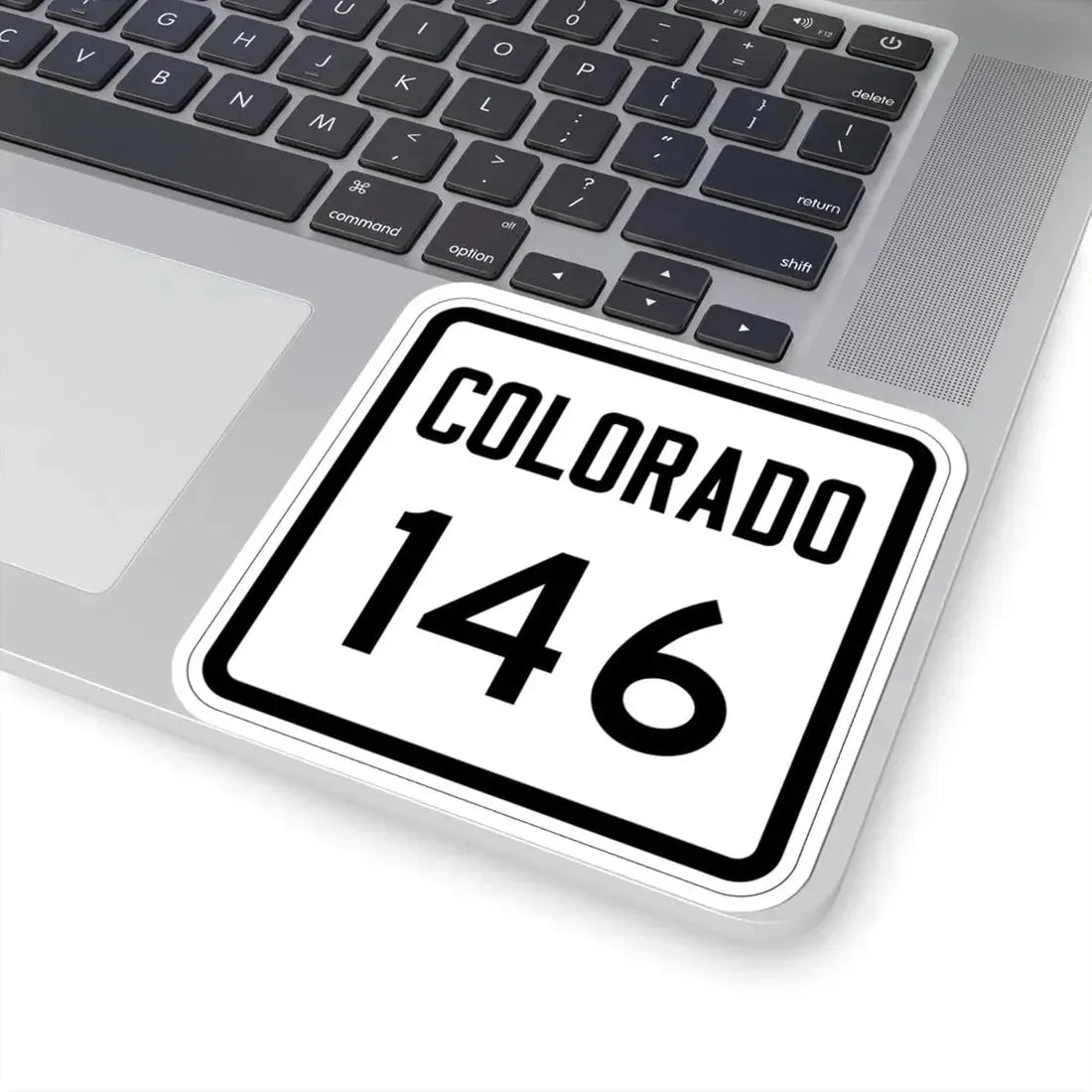 Colorado 146 1946 (Colorado) (Road Sign) STICKER Vinyl Kiss-Cut Decal - The Sticker Space