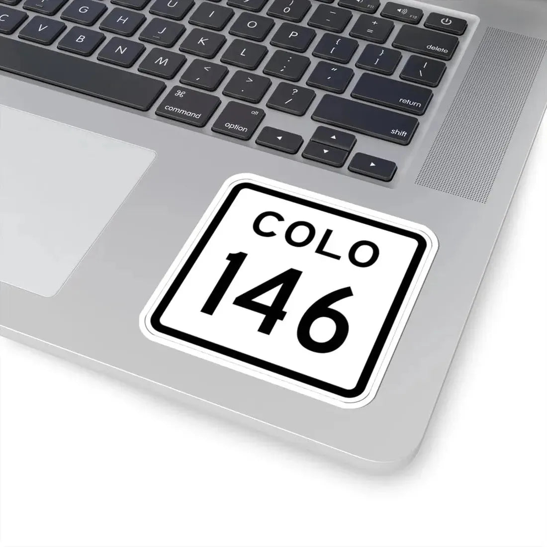 Colorado 146 1952 (Colorado) (Road Sign) STICKER Vinyl Kiss-Cut Decal - The Sticker Space