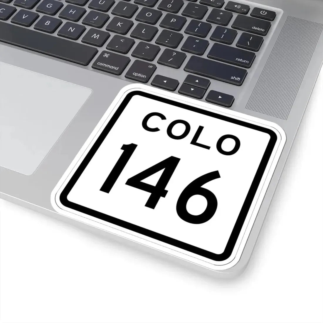 Colorado 146 1952 (Colorado) (Road Sign) STICKER Vinyl Kiss-Cut Decal - The Sticker Space