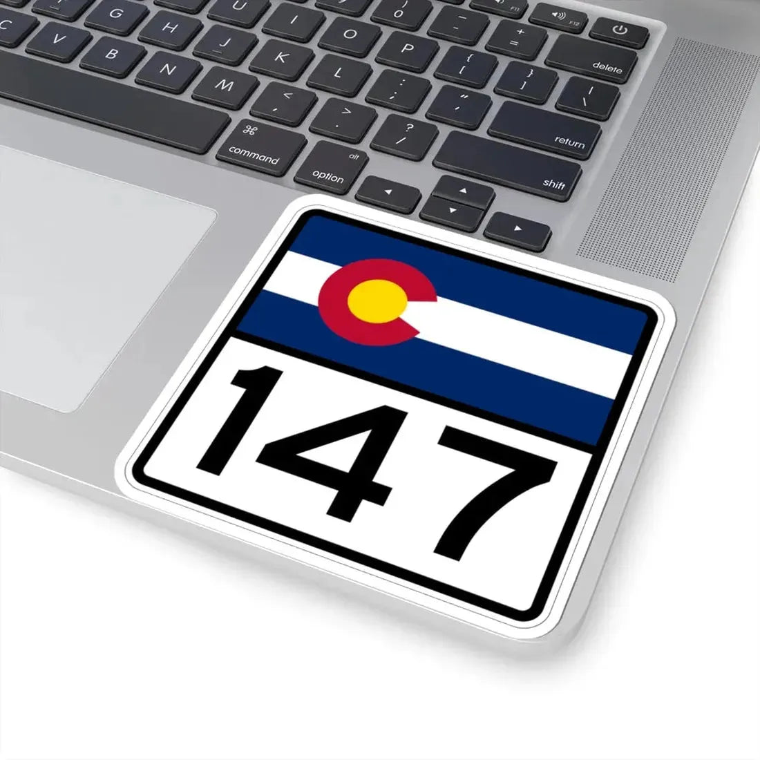 Colorado 147 (Colorado) (Road Sign) STICKER Vinyl Kiss-Cut Decal - The Sticker Space
