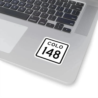 Colorado 148 1952 (Colorado) (Road Sign) STICKER Vinyl Kiss-Cut Decal - The Sticker Space