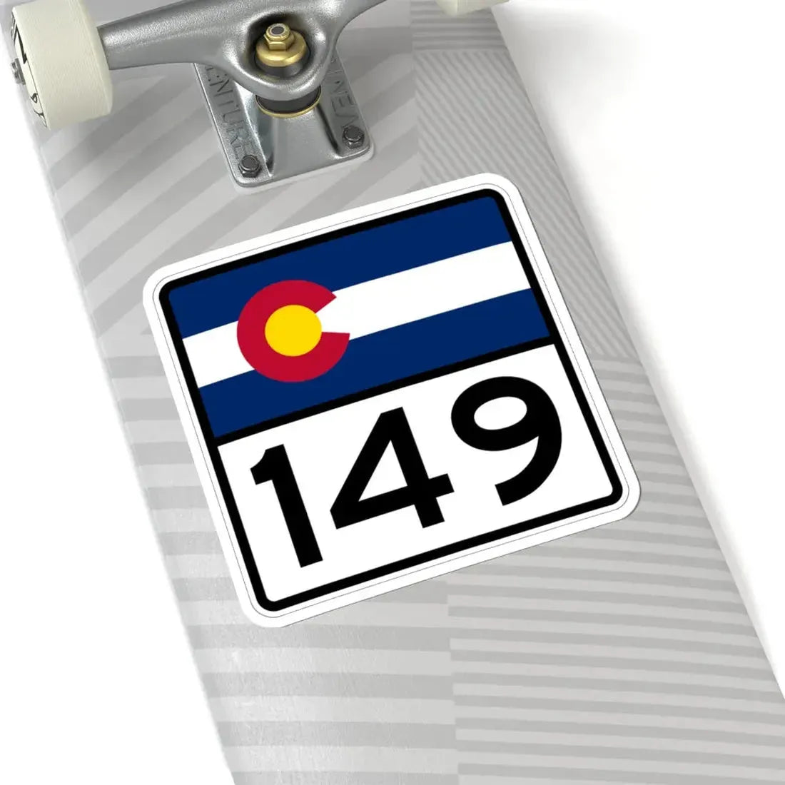 Colorado 149 (Colorado) (Road Sign) STICKER Vinyl Kiss-Cut Decal - The Sticker Space