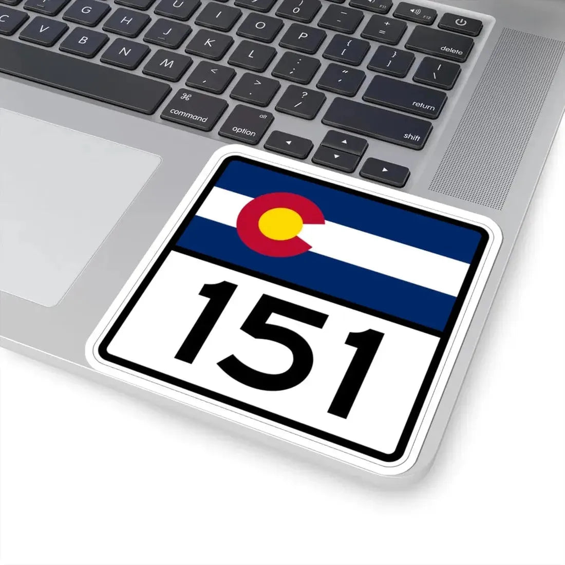 Colorado 151 (Colorado) (Road Sign) STICKER Vinyl Kiss-Cut Decal - The Sticker Space