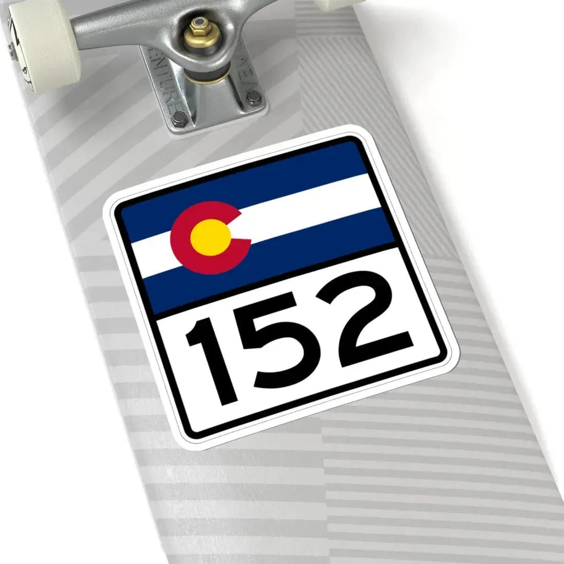 Colorado 152 (Colorado) (Road Sign) STICKER Vinyl Kiss-Cut Decal - The Sticker Space