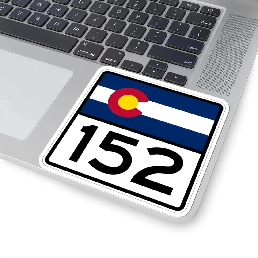 Colorado 152 (Colorado) (Road Sign) STICKER Vinyl Kiss-Cut Decal - The Sticker Space