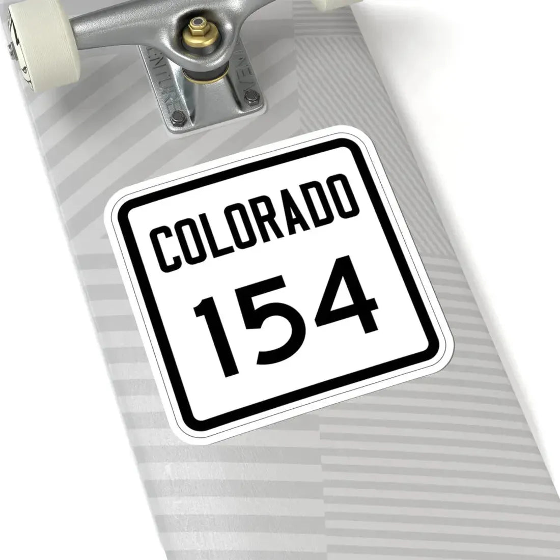 Colorado 154 1946 (Colorado) (Road Sign) STICKER Vinyl Kiss-Cut Decal - The Sticker Space