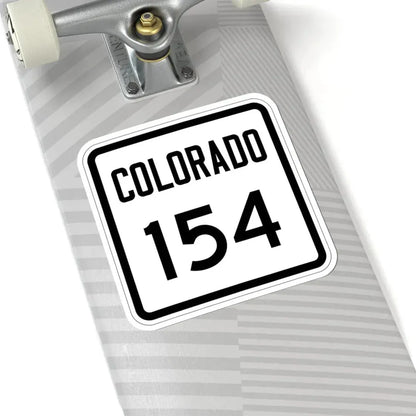 Colorado 154 1946 (Colorado) (Road Sign) STICKER Vinyl Kiss-Cut Decal - The Sticker Space