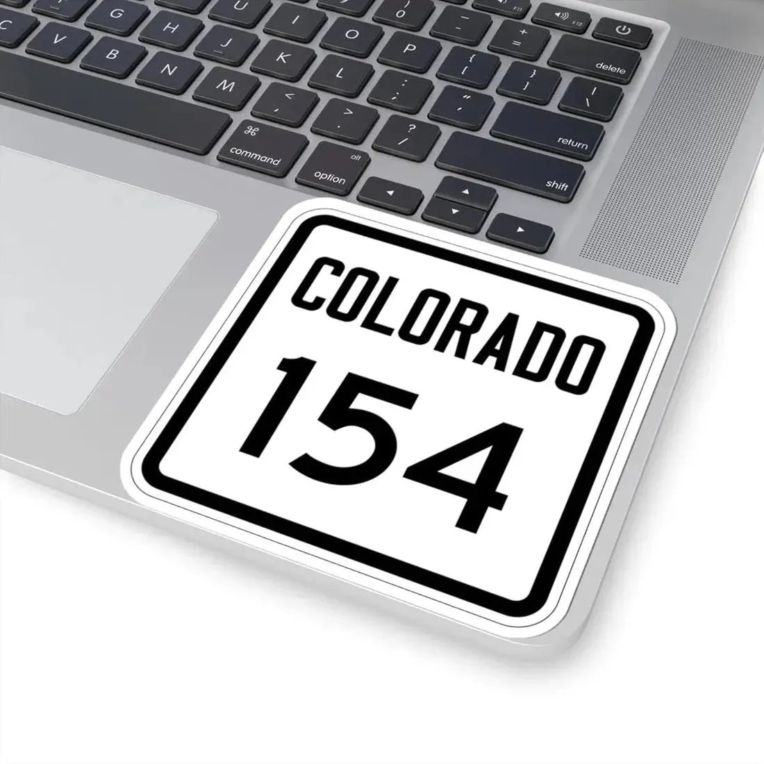 Colorado 154 1946 (Colorado) (Road Sign) STICKER Vinyl Kiss-Cut Decal - The Sticker Space