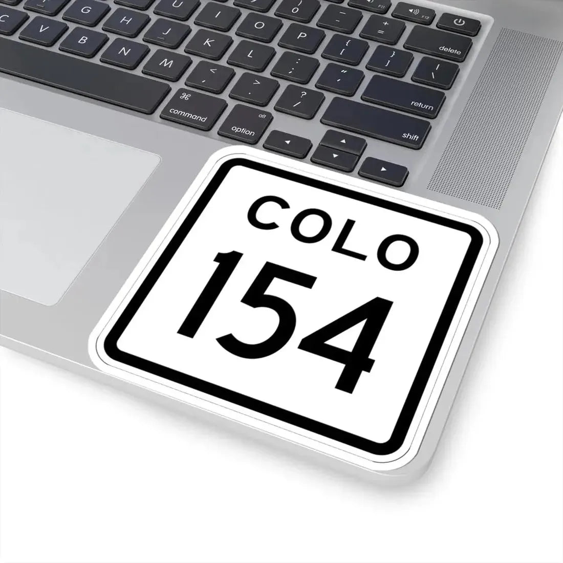 Colorado 154 1952 (Colorado) (Road Sign) STICKER Vinyl Kiss-Cut Decal - The Sticker Space