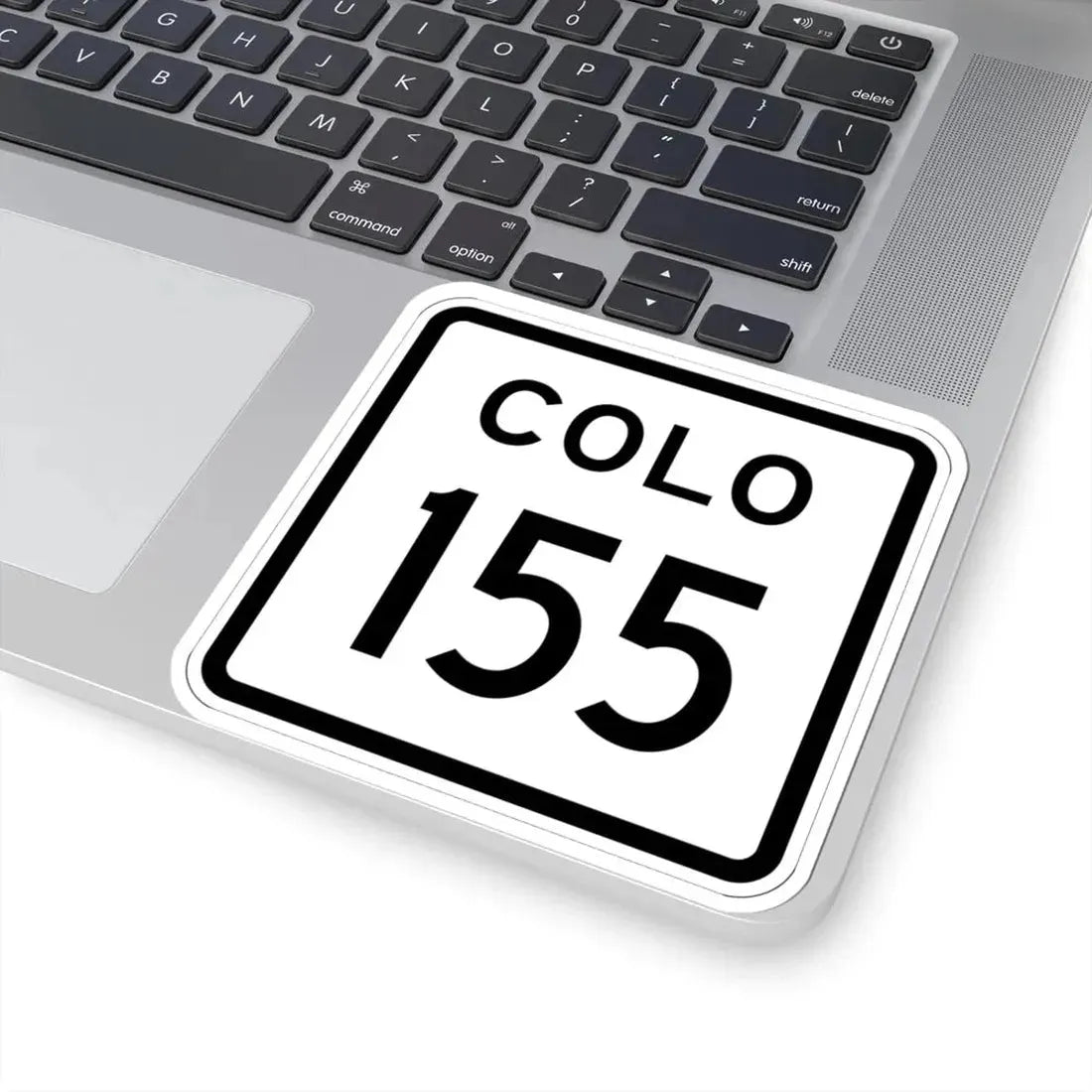 Colorado 155 1952 (Colorado) (Road Sign) STICKER Vinyl Kiss-Cut Decal - The Sticker Space