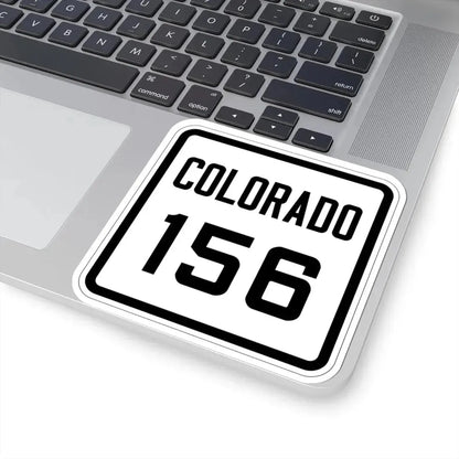 Colorado 156 1926 (Colorado) (Road Sign) STICKER Vinyl Kiss-Cut Decal - The Sticker Space