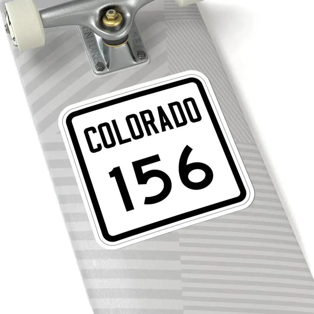 Colorado 156 1946 (Colorado) (Road Sign) STICKER Vinyl Kiss-Cut Decal - The Sticker Space
