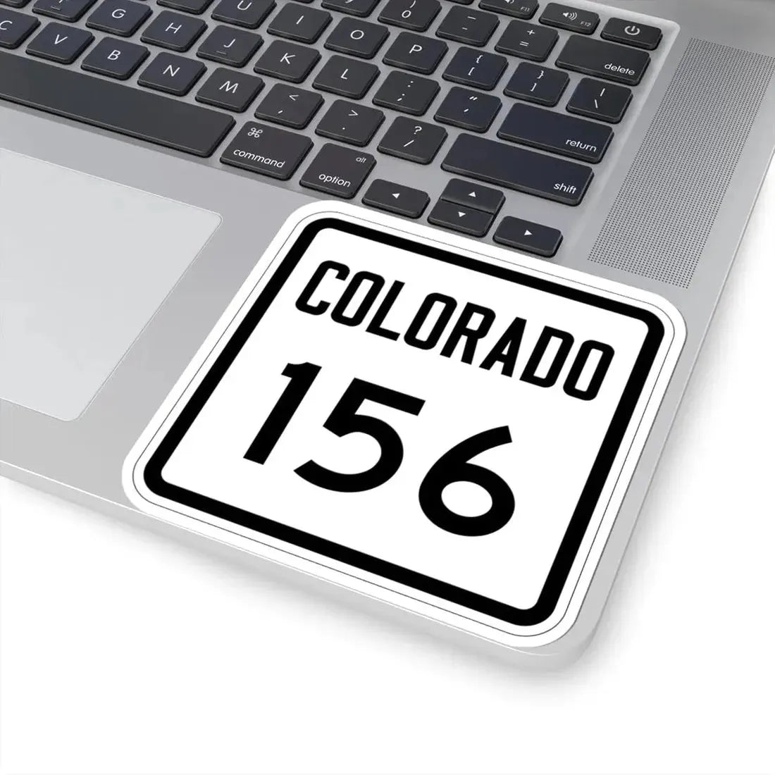 Colorado 156 1946 (Colorado) (Road Sign) STICKER Vinyl Kiss-Cut Decal - The Sticker Space