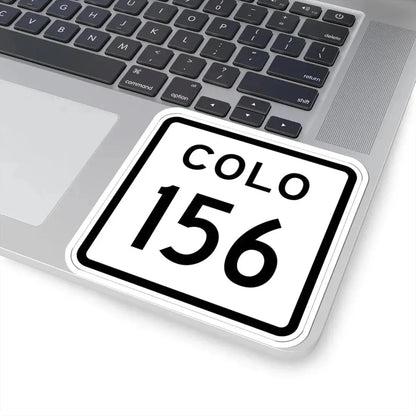 Colorado 156 1952 (Colorado) (Road Sign) STICKER Vinyl Kiss-Cut Decal - The Sticker Space