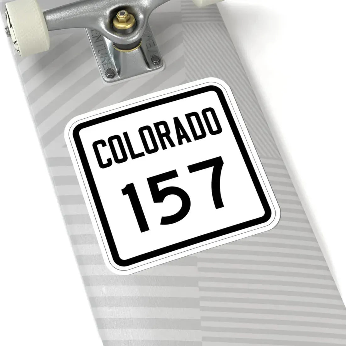 Colorado 157 1946 (Colorado) (Road Sign) STICKER Vinyl Kiss-Cut Decal - The Sticker Space