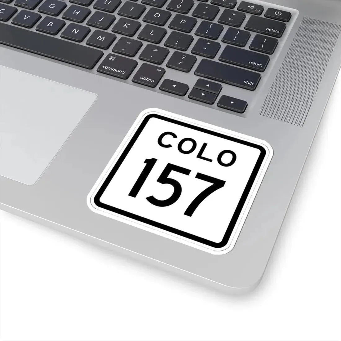 Colorado 157 1952 (Colorado) (Road Sign) STICKER Vinyl Kiss-Cut Decal - The Sticker Space