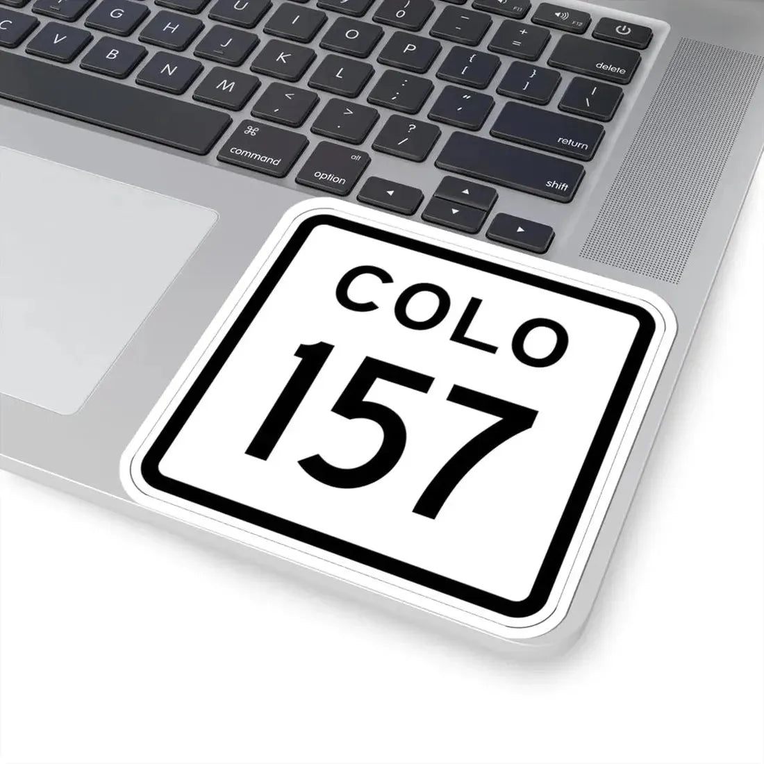 Colorado 157 1952 (Colorado) (Road Sign) STICKER Vinyl Kiss-Cut Decal - The Sticker Space