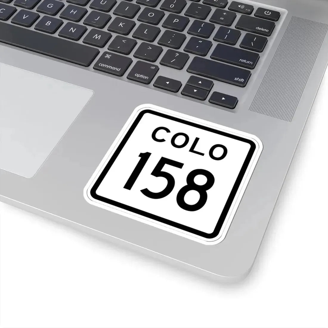 Colorado 158 1952 (Colorado) (Road Sign) STICKER Vinyl Kiss-Cut Decal - The Sticker Space