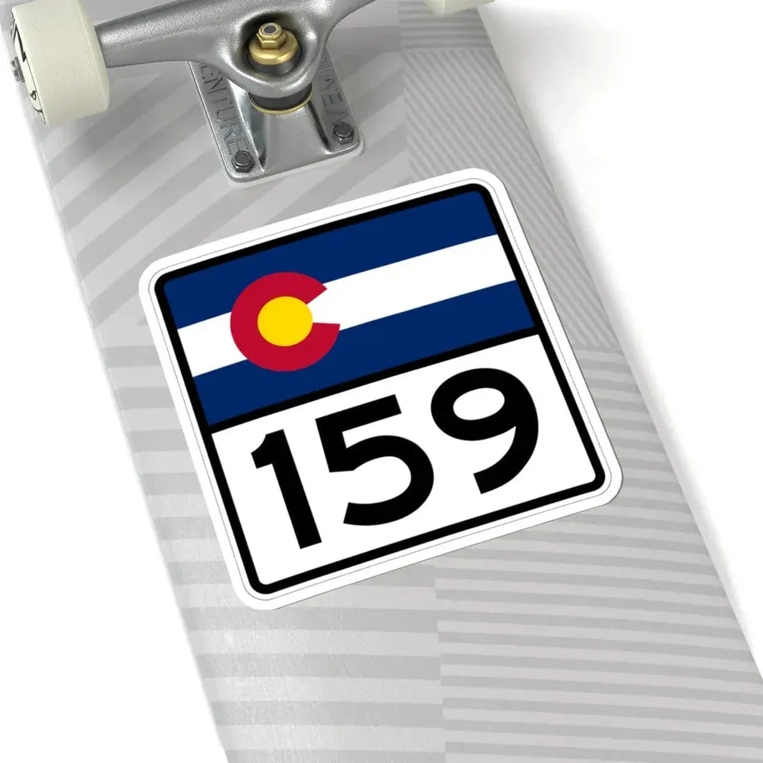 Colorado 159 (Colorado) (Road Sign) STICKER Vinyl Kiss-Cut Decal - The Sticker Space