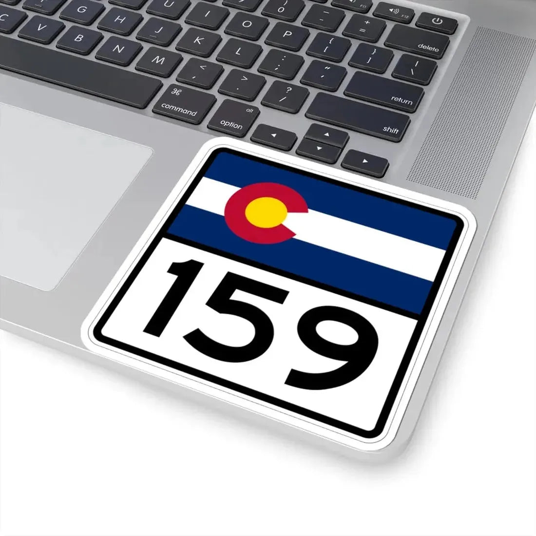 Colorado 159 (Colorado) (Road Sign) STICKER Vinyl Kiss-Cut Decal - The Sticker Space